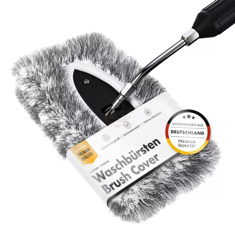 WASH BRUSH COVER 1400GSM GREY 17X25CM