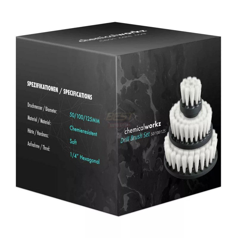 DRILL BRUSH SET (PACK DE 3)