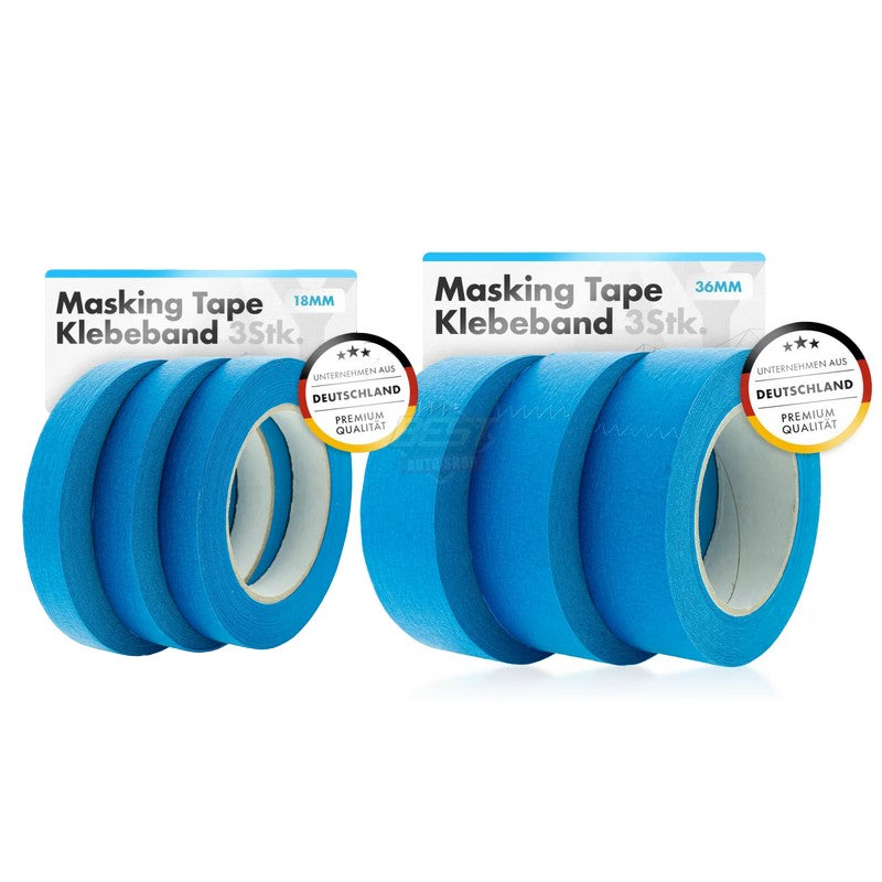 MASKING TAPE BLUE (PACK DE 3)
