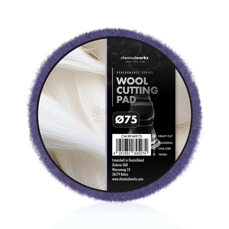 WOOL CUTTING PERFORMANCE PAD