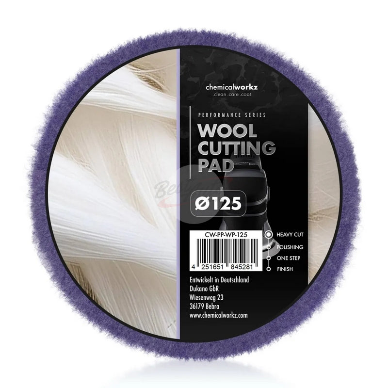 WOOL CUTTING PERFORMANCE PAD