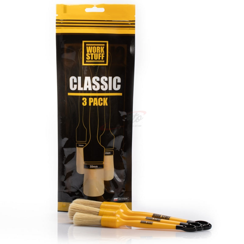 DETAILING BRUSH CLASSIC (PACK DE 3)