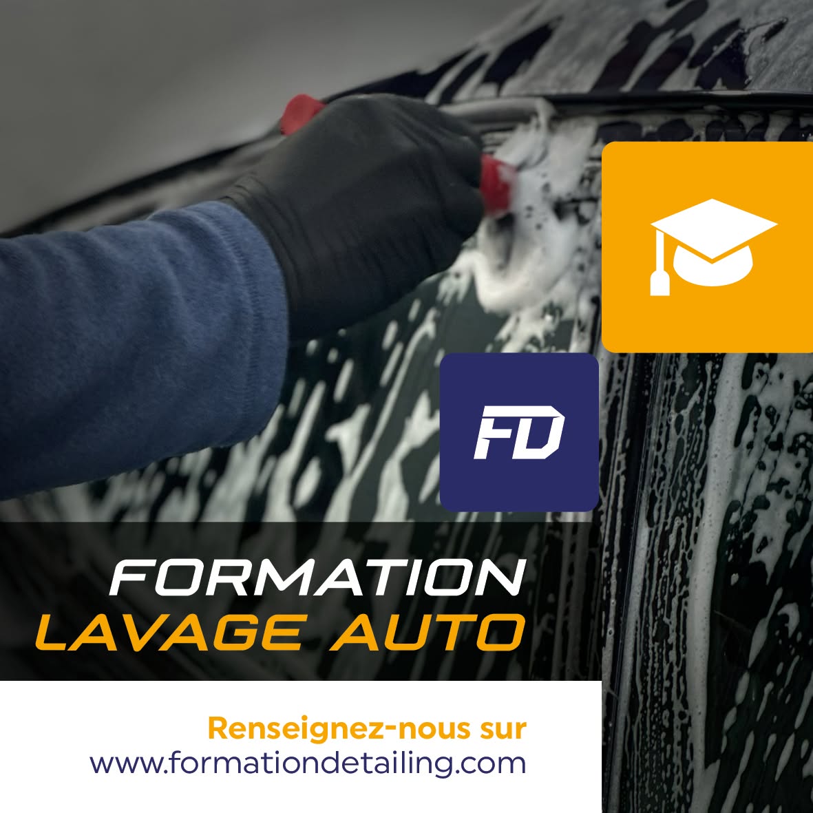 Formation Lavage Intérieur + Extérieur / 3 jours / Éligible CPF