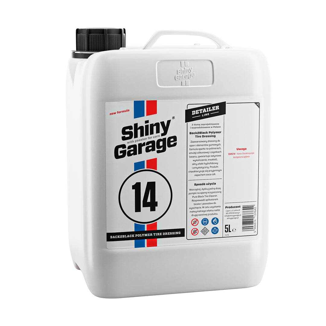BACK 2 BLACK POLYMER TIRE DRESSING