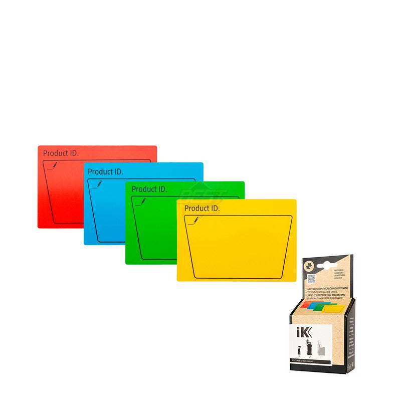 CARTES D'IDENTIFICATION IK PRO / TR (PACK DE 4)