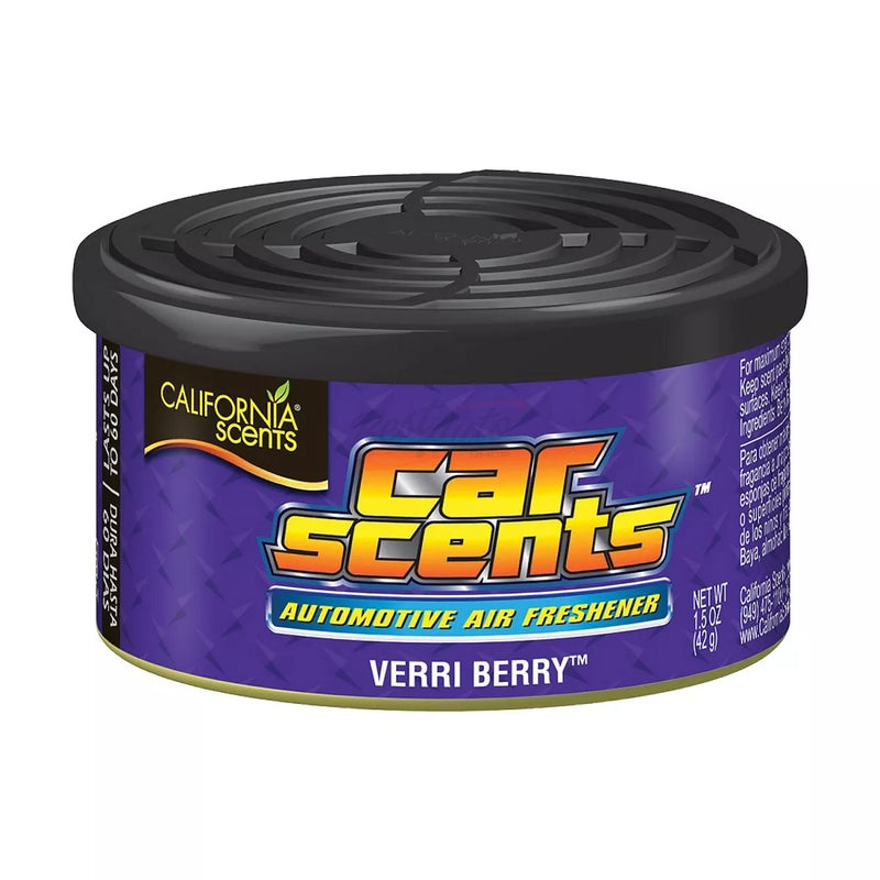 DESODORISANT VOITURE 42GR (12 PARFUMS) CALIFORNIA SCENTS