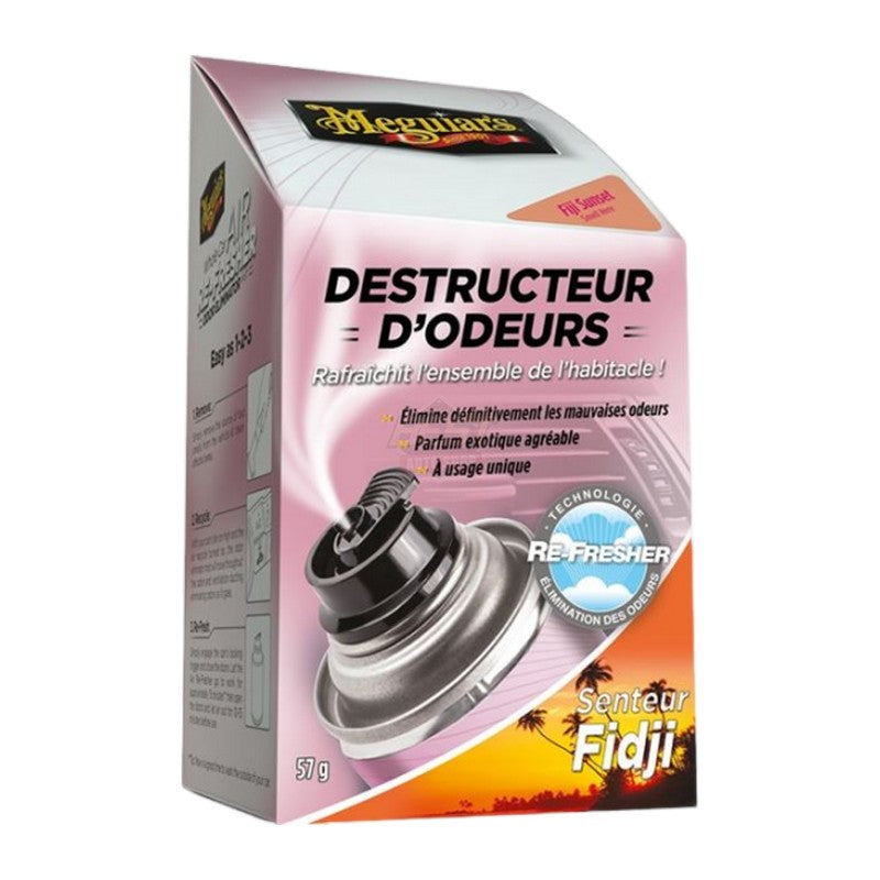 DESTRUCTEUR D'ODEURS NEW CAR / BRISE D'ÉTÉ / FIDJI / BLACK CHROME