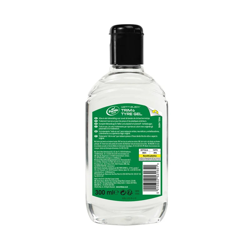 WET N BLACK TRIM & TYRE GEL PNEU 300ML