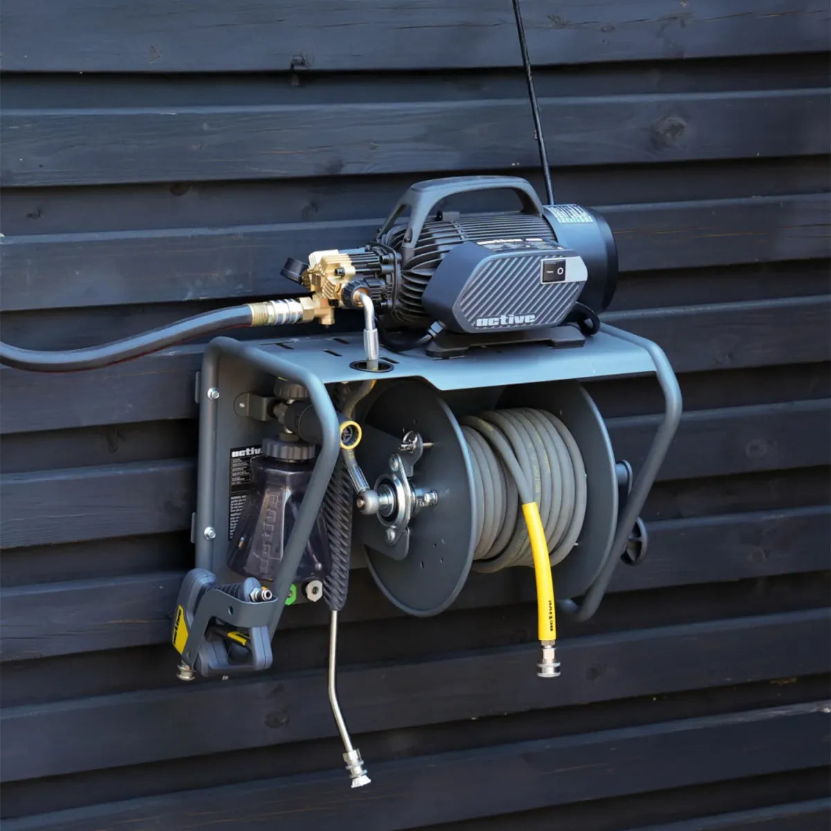 SUPPORT MURAL ACTIVE WALL MOUNT KIT & HOSE REEL