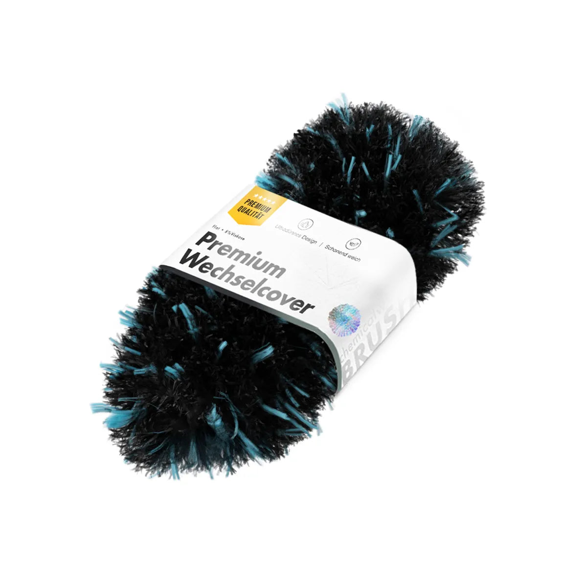 FLAT WHEEL BRUSH DARK MICROFIBER (RECHANGE)