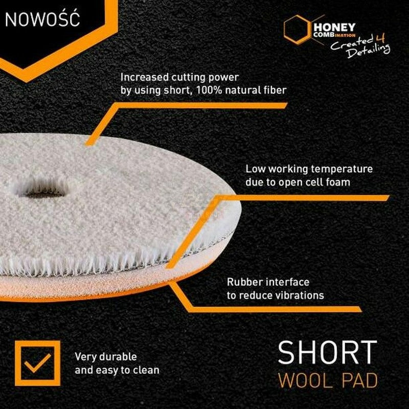 SHORT WOOL PAD 80 / 130 / 150MM