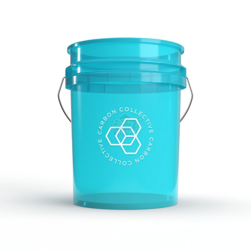 CLEAR TEAL BUCKET 20L