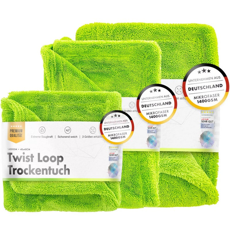 GREEN SHARK TWISTED TOWEL 1400GSM