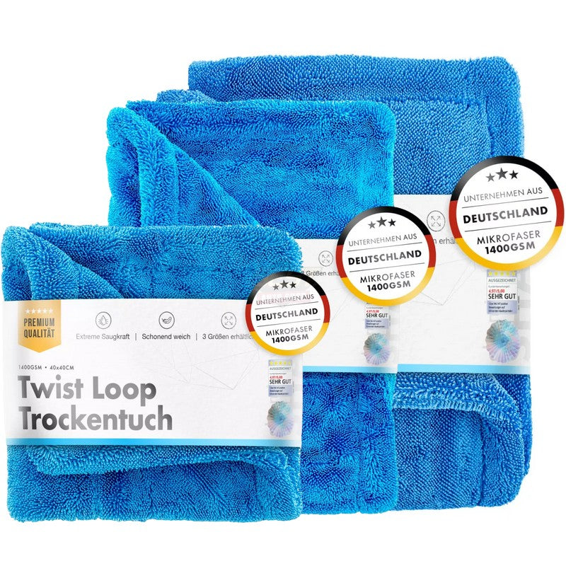 BLUE SHARK TWISTED TOWEL 1400GSM