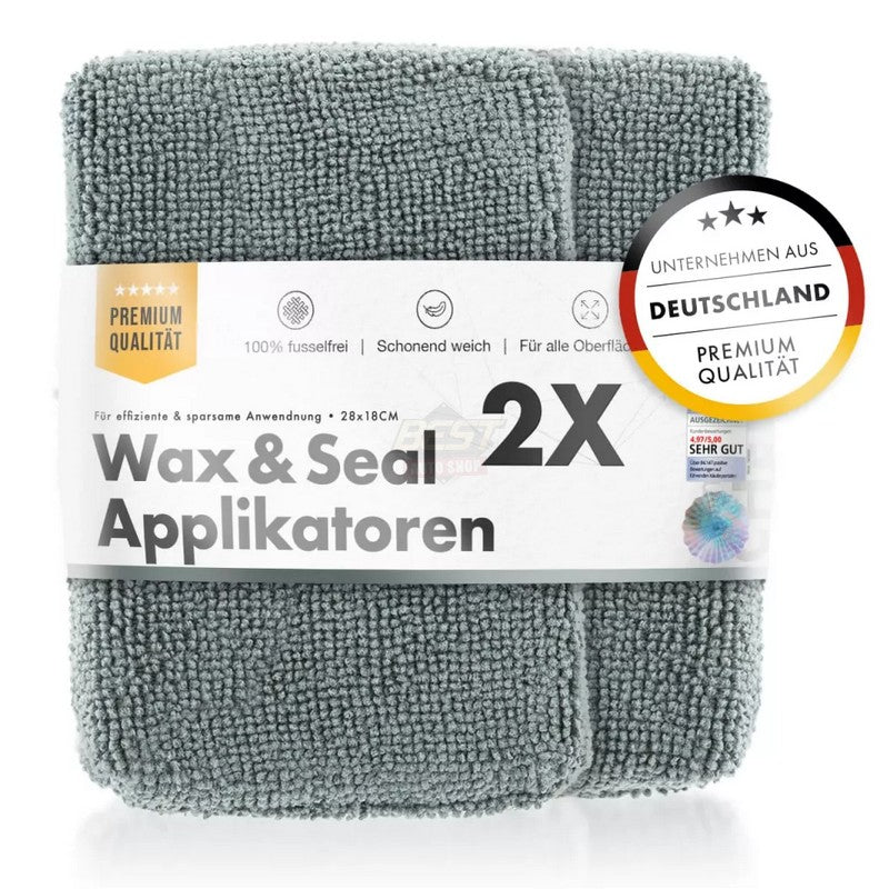 MICROFIBER WAXING / SEALANT APPLICATOR (PACK DE 2)