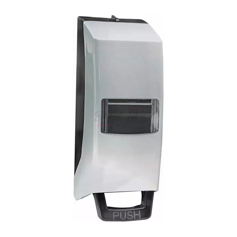 SKIN DISPENSER PLASTIC SILVER