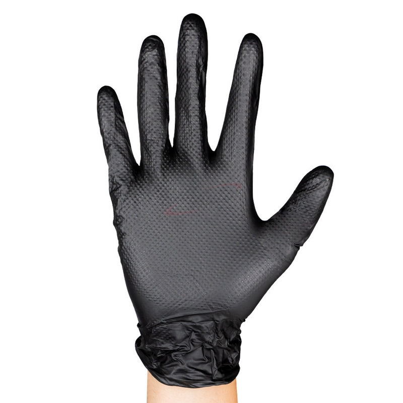 GANTS NITRILE NOIRS EN BOITE