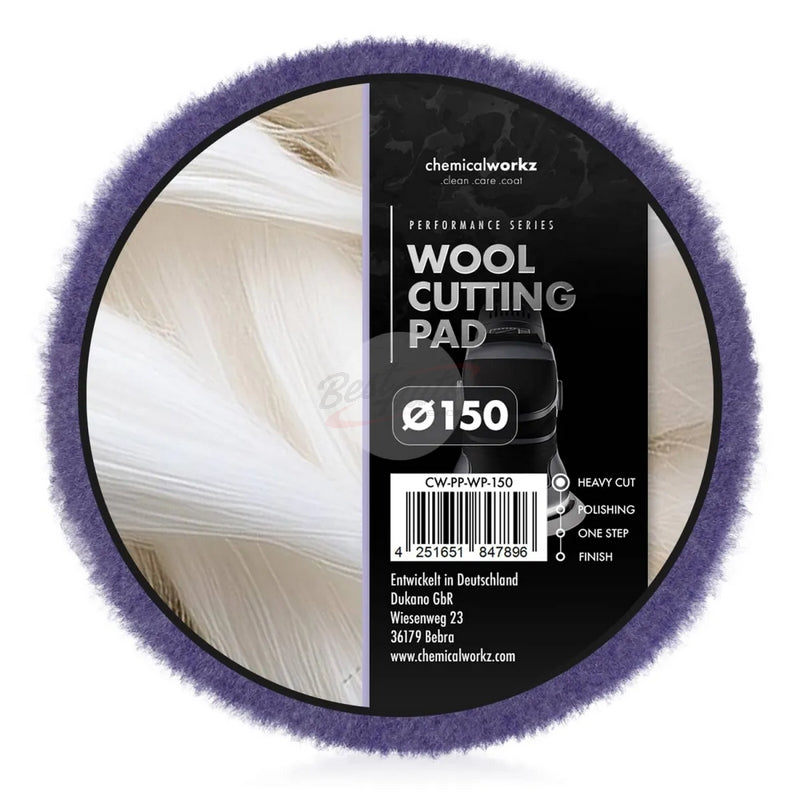 WOOL CUTTING PERFORMANCE PAD