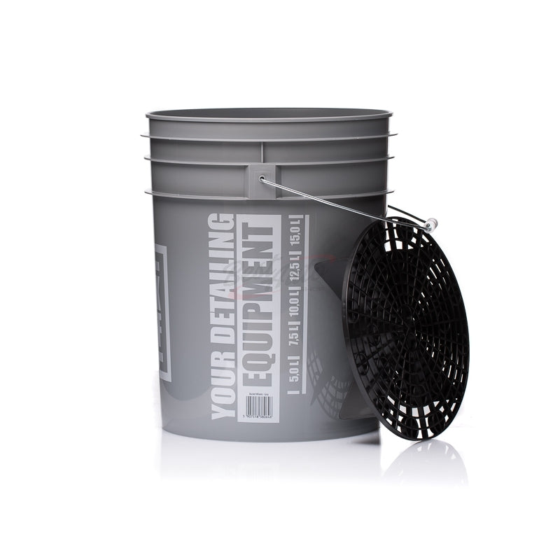 BUCKET GREY WHEELS + SEPARATOR BLACK