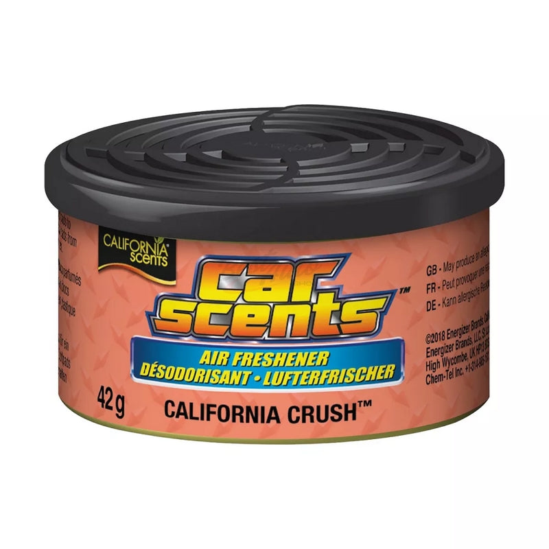 DESODORISANT VOITURE 42GR (12 PARFUMS) CALIFORNIA SCENTS