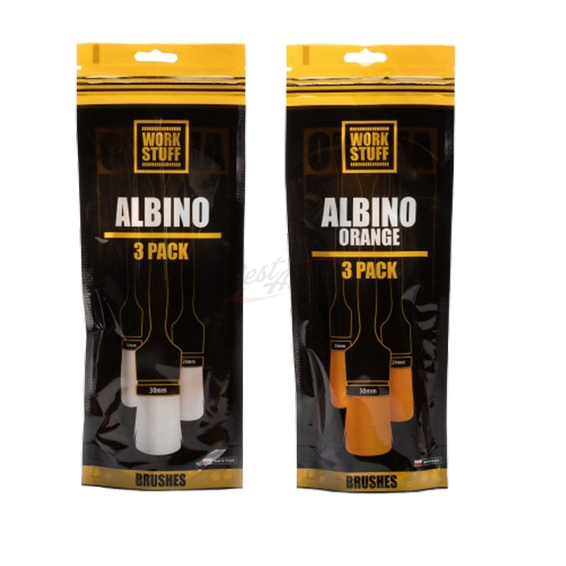 DETAILING BRUSH ALBINO (PACK DE 3)