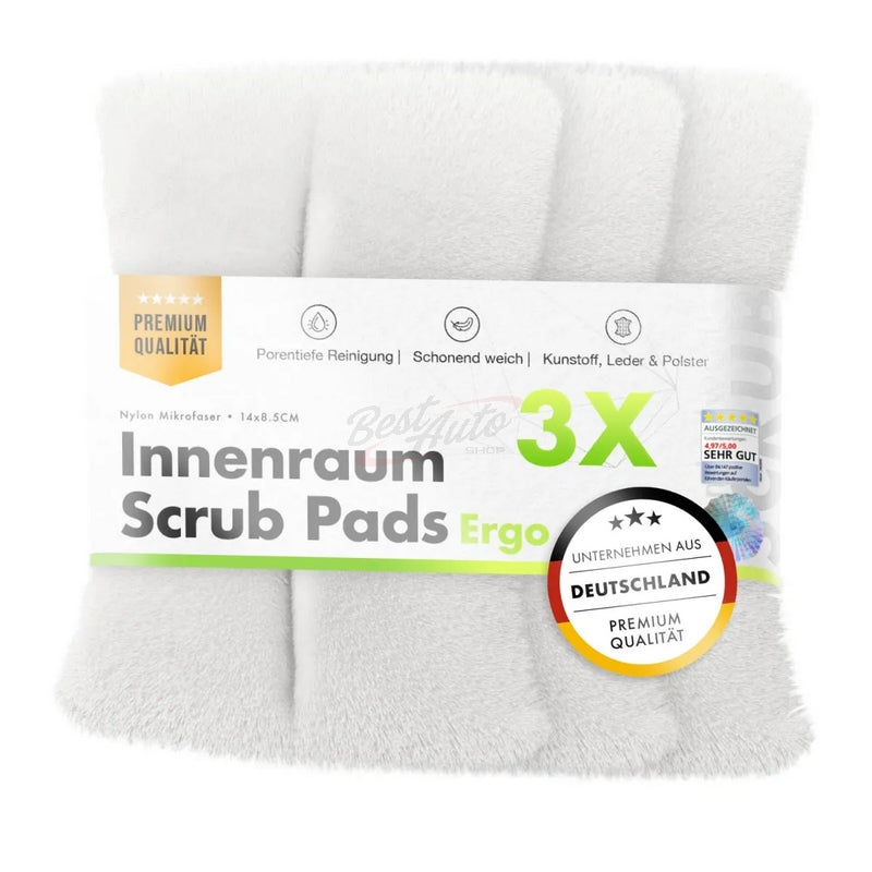 INTERIOR CLEANING SCRUB PAD ERGO (PACK DE 3)