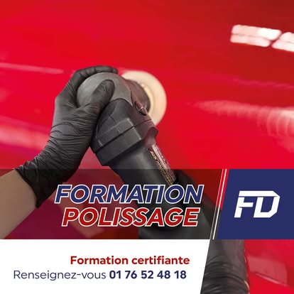 Formation Polissage + Lustrage Automobile / 5 jours / Éligible CPF