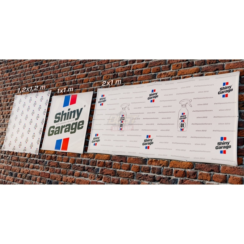BANNIERE PVC SHINY GARAGE 1.2x1.2M / 2x1M