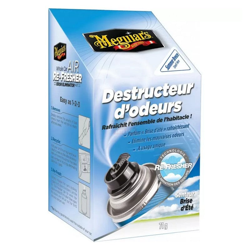 DESTRUCTEUR D'ODEURS NEW CAR / BRISE D'ÉTÉ / FIDJI / BLACK CHROME