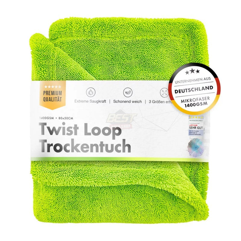 GREEN SHARK TWISTED TOWEL 1400GSM