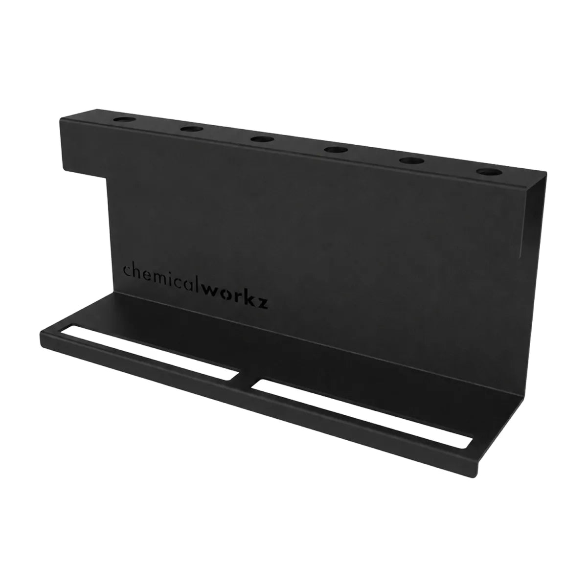 SUPPORT MURAL PINCEAUX ET BOUTEILLES 40CM