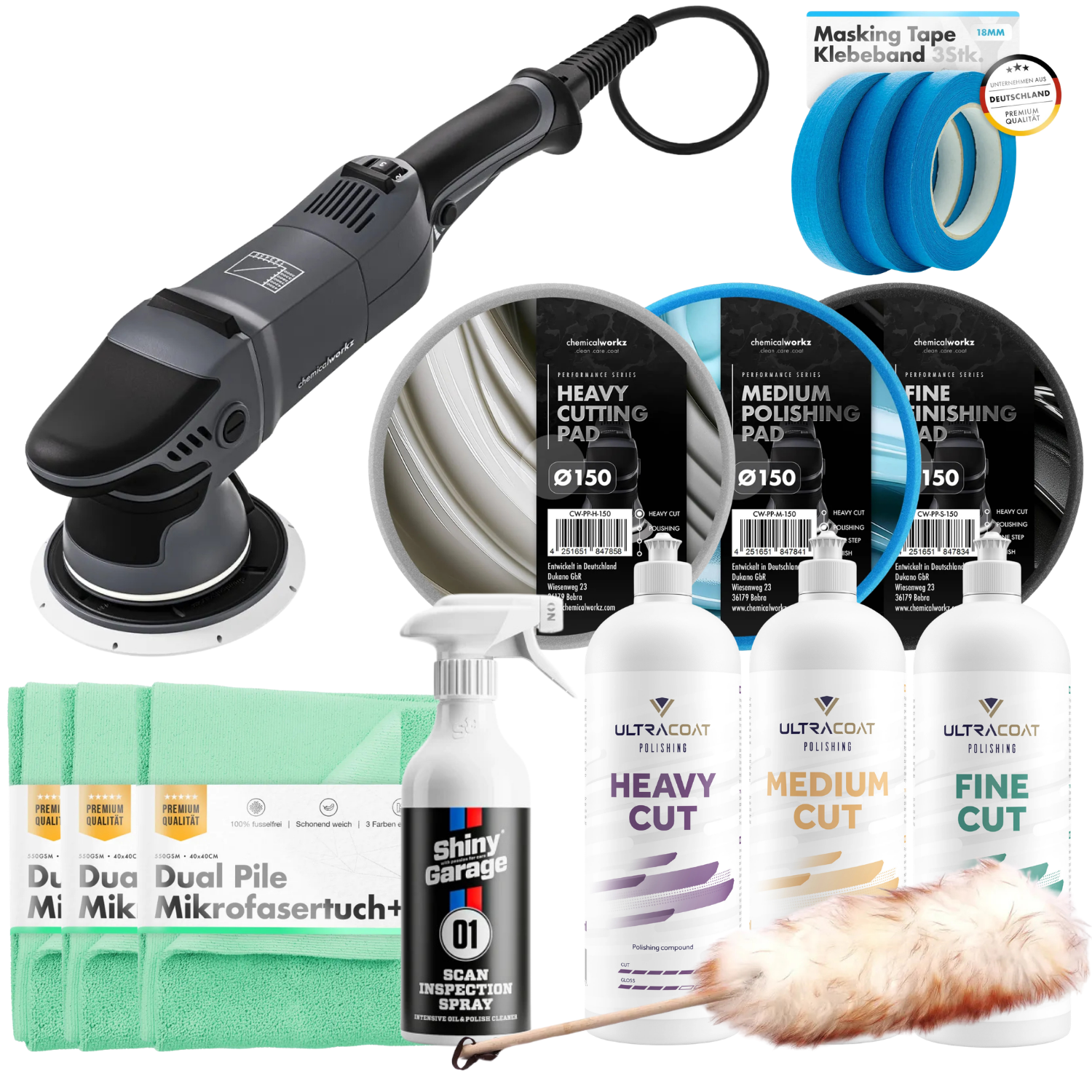 Kit Polissage Pro 150mm